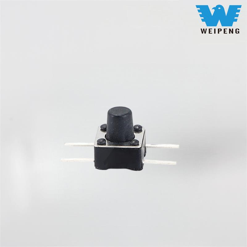 6X6 SMD ट्याक्टाइल स्विच फ्ल्याट चार पिन