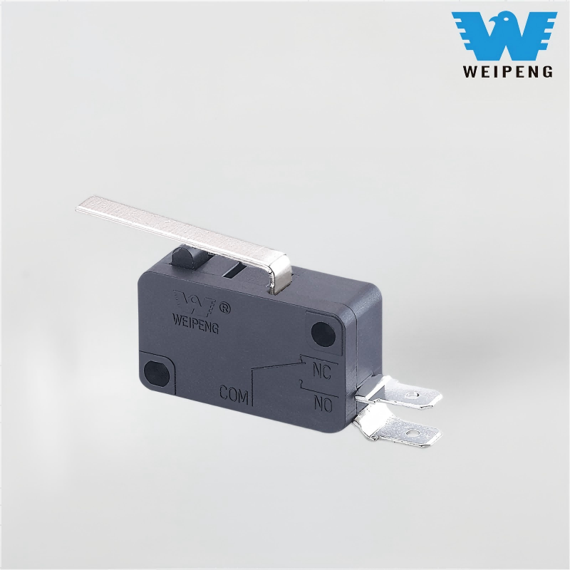 HK-14 साइड दुई-लेग माइक्रो स्विच स्ट्रेट लिभरको साथ