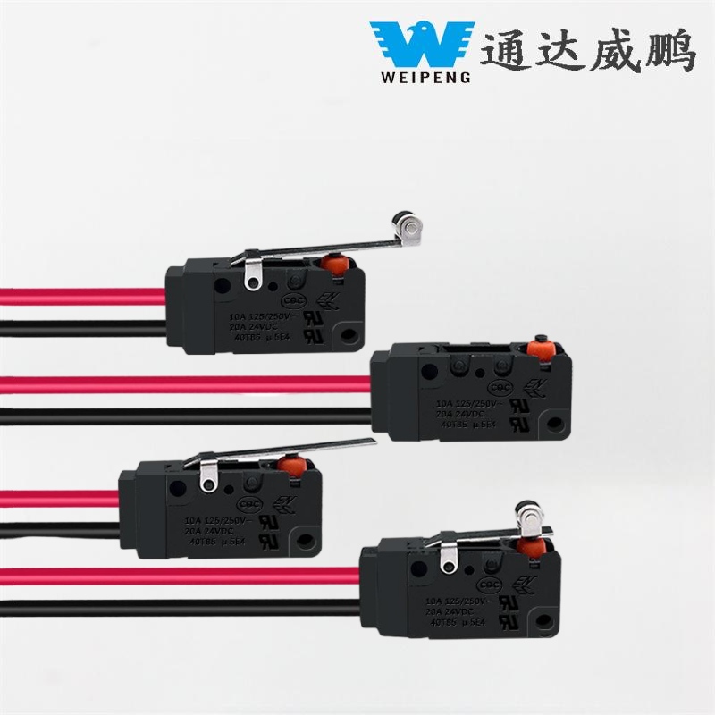 रोलर ह्यान्डलको साथ IP67 वाटरप्रूफ माइक्रो स्विच