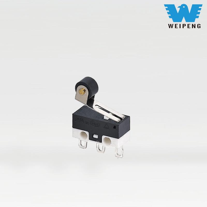 माइक्रो ट्राइपड माउस स्ट्रेट र बेन्ट पिनहरूको साथ स्विच क्लिक गर्नुहोस्