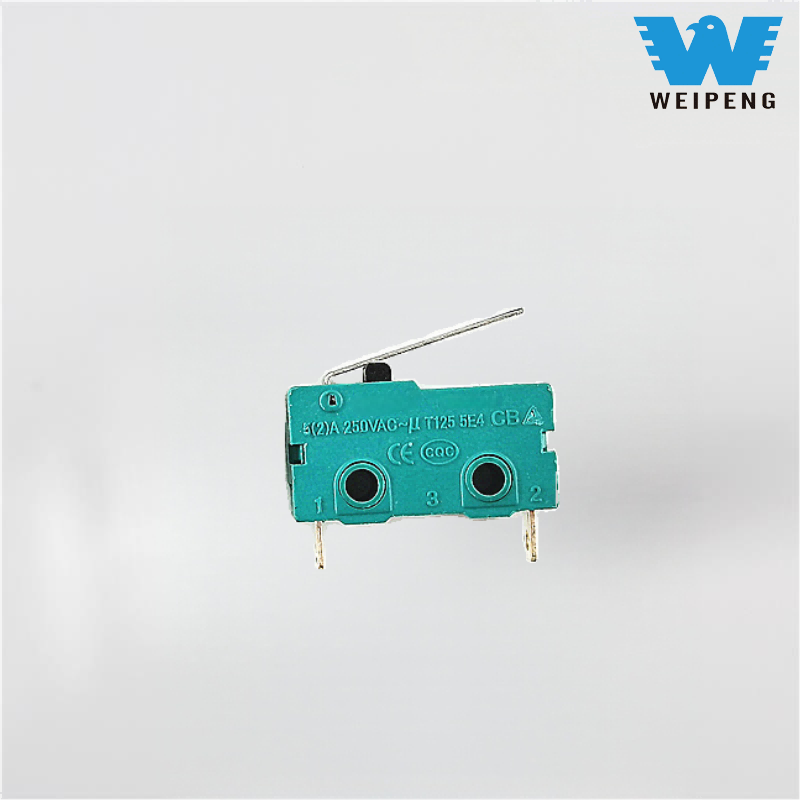 रोलर प्रकार दुई-प्रोङ/तीन-प्रोङ 5A माइक्रो स्विच