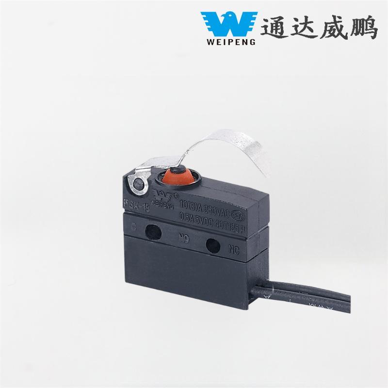 Weipeng 10A साइड-एक्जिट IP67 अटोमोटिभ सीट माइक्रो स्विच
