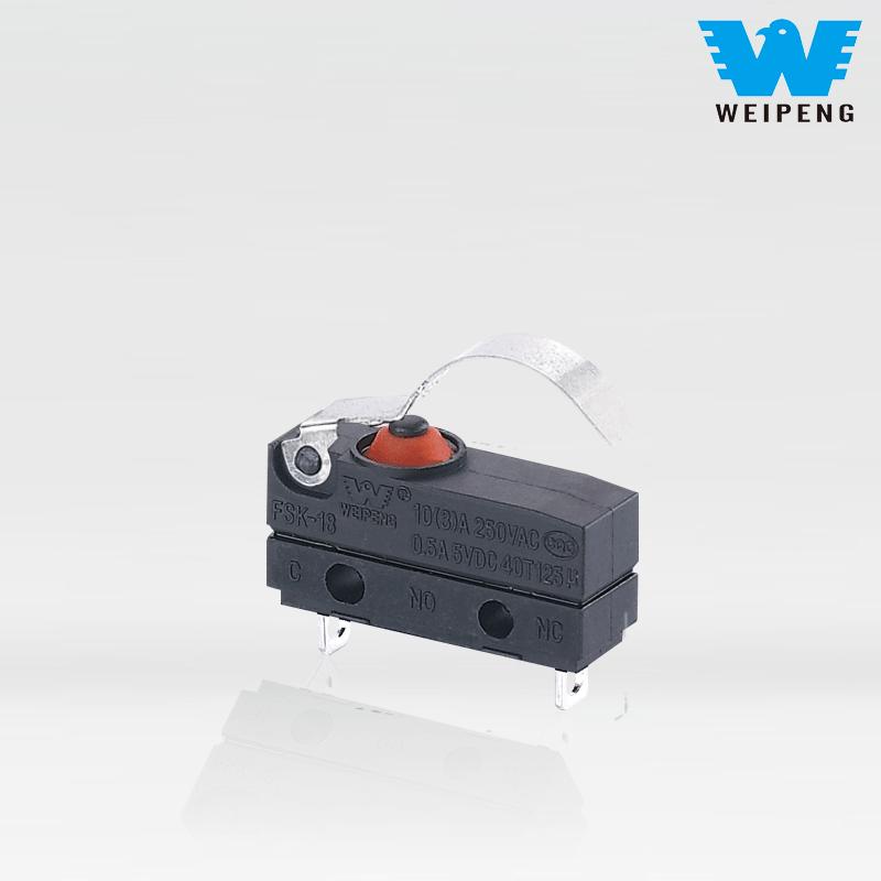 Weipeng 10A साइड-एक्जिट IP67 कार सीट माइक्रो स्विच निर्माता